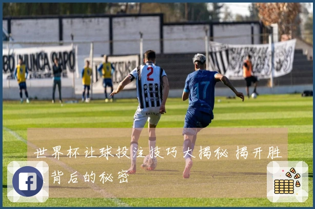 世界杯让球投注技巧大揭秘 揭开胜负背后的秘密